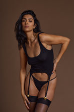 Charger l'image dans la galerie, Shell Garter Tank - Black