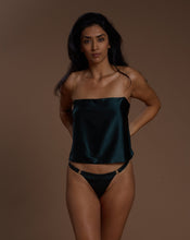 Charger l'image dans la galerie, Silk Cami Tank - Emerald Green