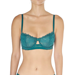 HUIT AREPGE GREEN UNDERWIRE BRA