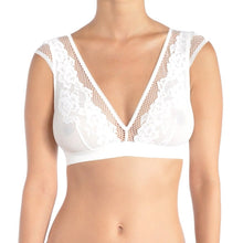 Load image into Gallery viewer, Jawbreaker Lace Bralette Top - White
